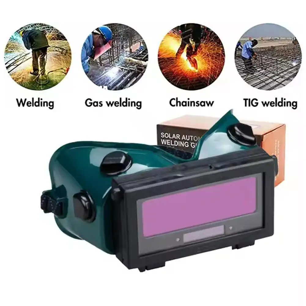 Solar Auto Darkening Welding Mask Welding Helmet Eyes Goggle/Welder Glasses Arc Protection Helmet For Welding Machine/Equipment