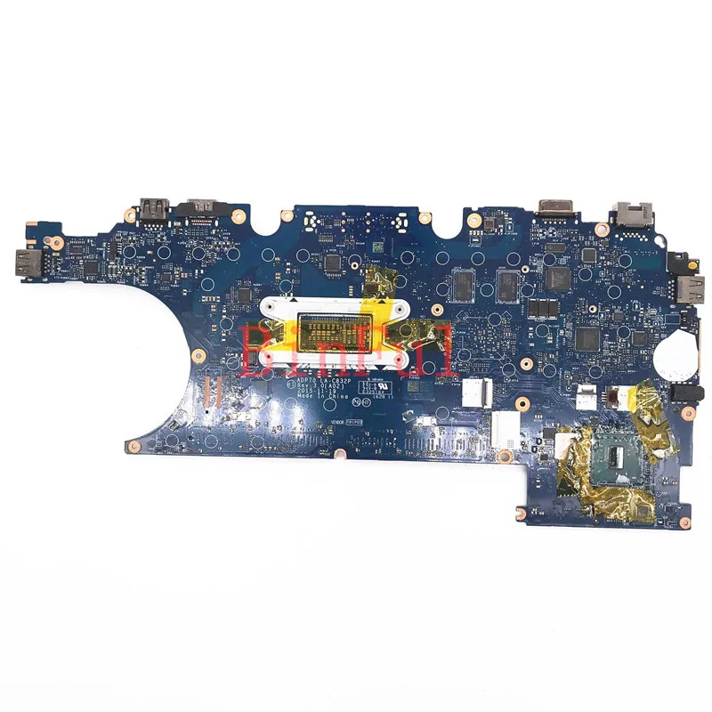 CN-0KP60X 0KP60X KP60X Mainboard For Latitude E5470 5470 Laptop Motherboard ADP70 LA-C832P With I5-6440HQ CPU 100% Full Tested