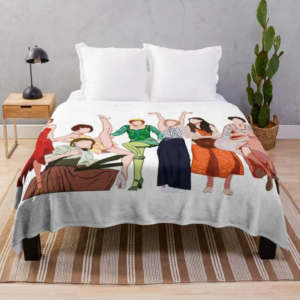 

Sutton Foster Roles Throw Blanket All Season Soft Lightweight Blanket for Home