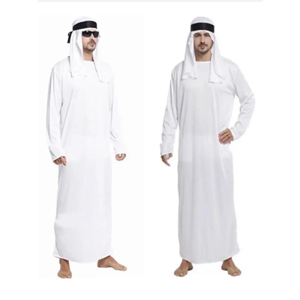 

Arabian Aladdin loween Costume Men Women Middle East Dubai Princ Ball Gown Robe epherd Outfit Traditional Ethnic Stag...
