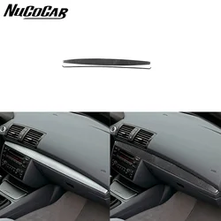 For BMW 1 Series E81 E82 E87 E88 2008-2013 Carbon Fiber Co-Pilot Dashboard Trim Car Interior Accessories Decorative Stickers