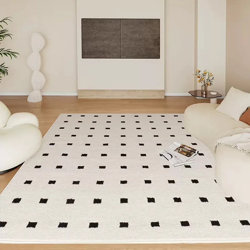 Waterproof Diatom Silk Carpet Living Room Home Decoration Rugs For Bedroom Luxury Nordic Design Sofa Coffee Table Floor Mat 러그