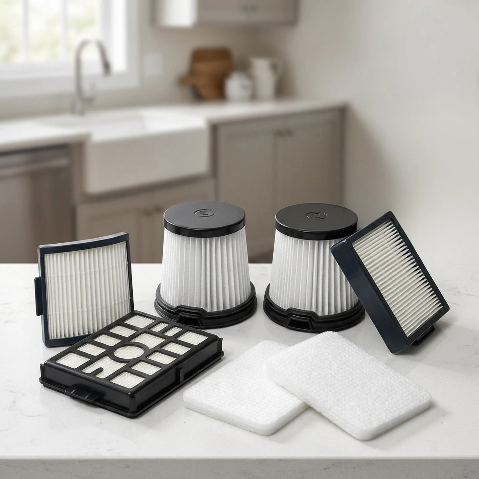 For Shark for Detect for Pro IW3511 Vacuum Cleaner Filter Renewal Kit Maintain the Integrity of Your Cleaning Routine Easily