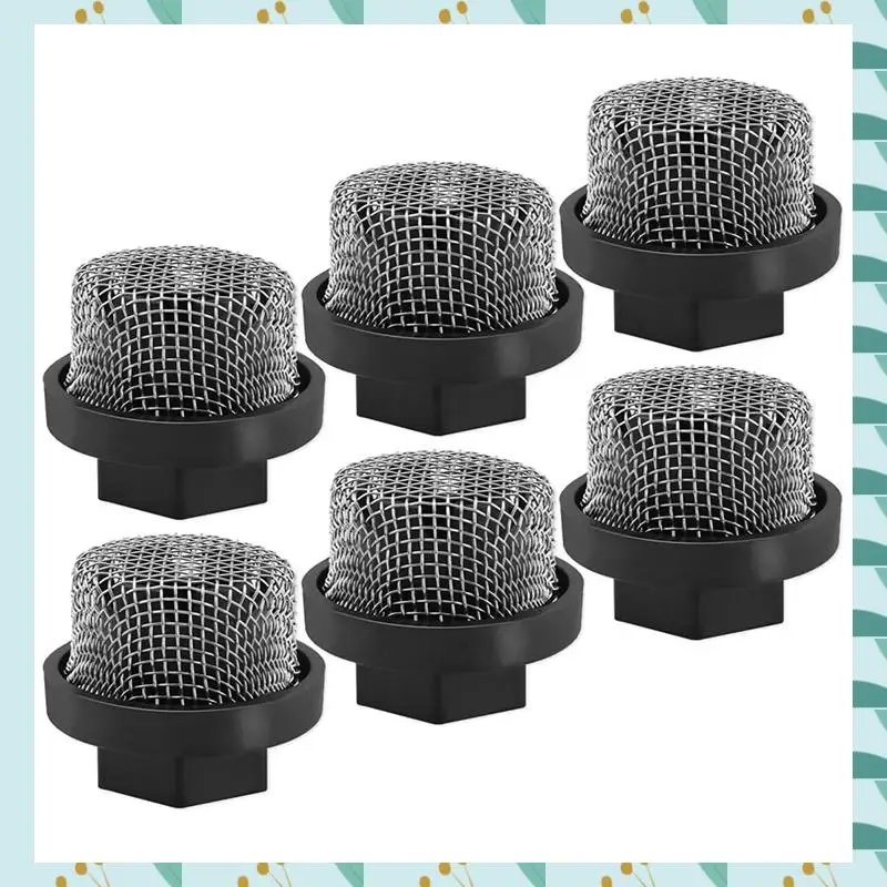 

Фильтр воздухозаборника для безвоздушного распылителя краски A71P 700805/700-805, подходит для фильтра с резьбовым входом 3/4 дюйма, сетчатый всасывающий фильтр, прочный