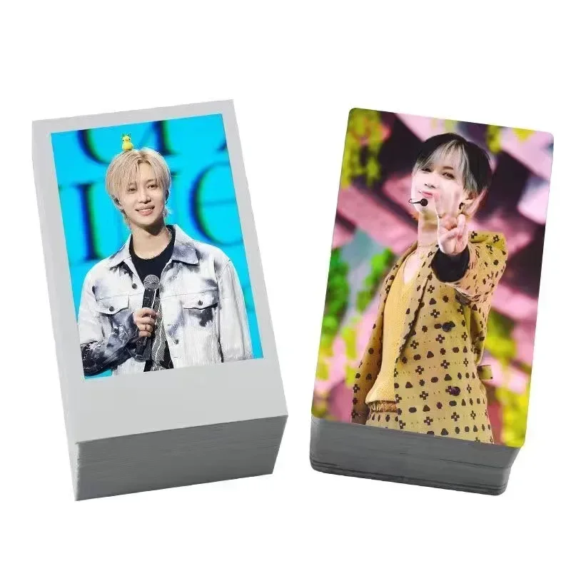 100PC Korean SHINEE Lee Tae-min Onew Kim Jonghyun Key Choi Min Ho Lomo Cards Li Taimin Wen Liu Jin Zhongxuan DIY Card Stickers