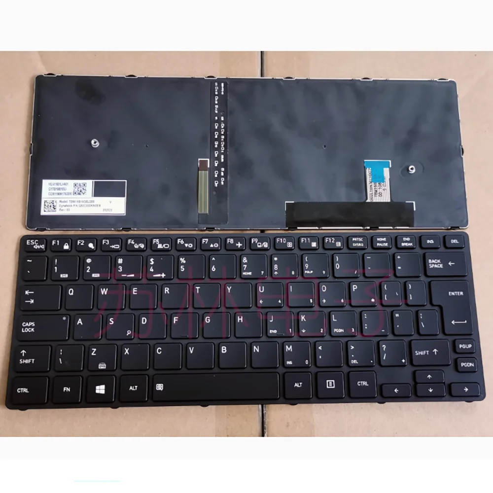 UI for Toshiba Dynabook Portege Tecra A40-G NSK-VE2BN Laptop Keyboard