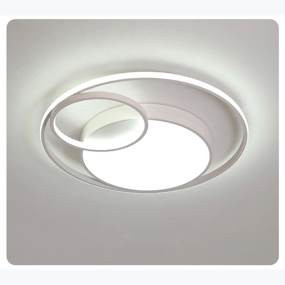 LED Ceiling Light 32W 3000K/4500K/6500K Three Color Changing Flush Mount Ceiling Lamp Eye Protection LED Ceiling Lighting Fixture for Living Room Bedroom Dining Room Study