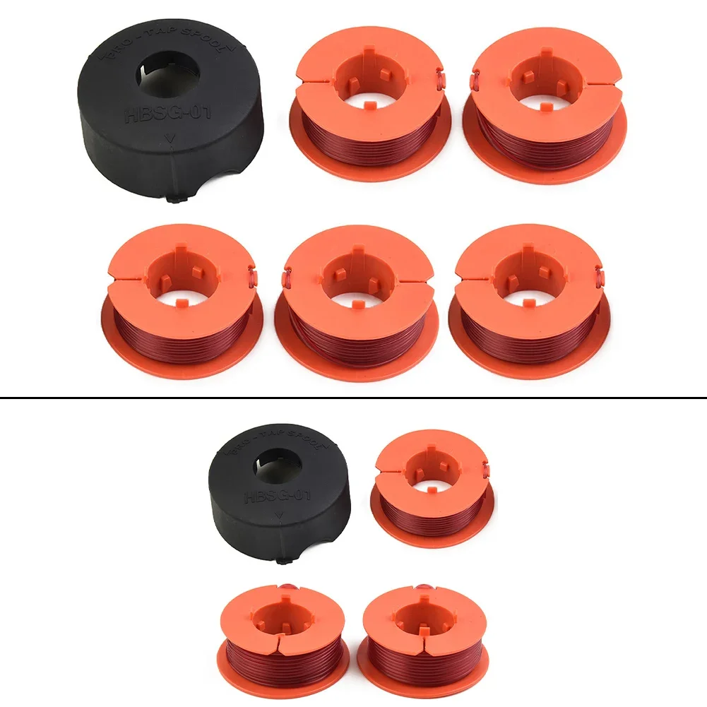 Spools & Spool Cover Cap For BOSCH ART 23 26 30 Combitrim Easytrim Spool Line F016800175  String Trimmer Replace Parts