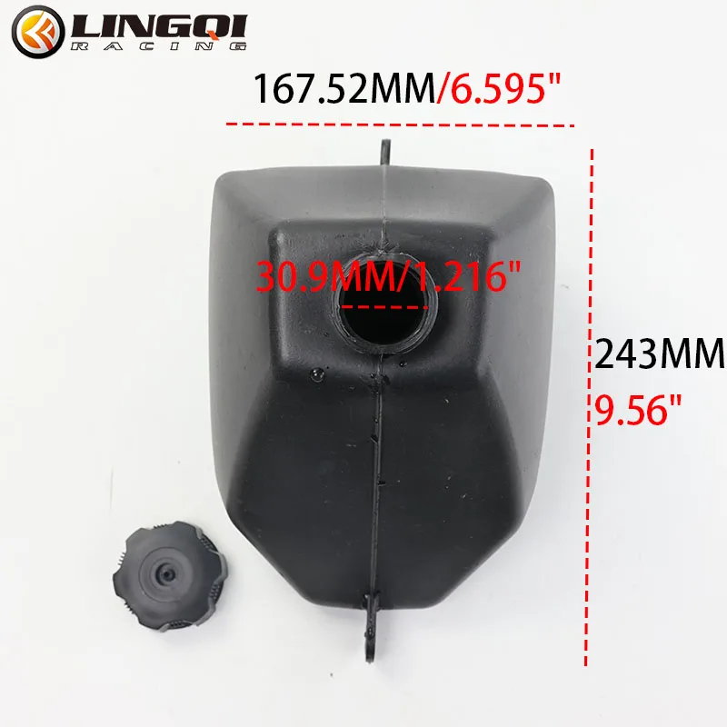 Mini Motorcycle Gas Petrol Fuel Tank For 2 Stroke 49cc Moto ATV Quad Dirt Pocket Bike Minimoto Motocross With Cover Accessories