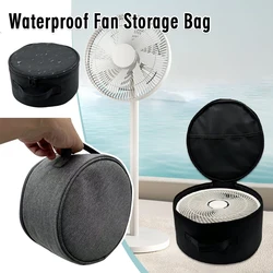 Borsa portaoggetti per ventola pieghevole telescopica Ventilatore impermeabile di grande capacità Organizzatore da viaggio portatile con custodia per ventola in rete con cerniera Nuovo