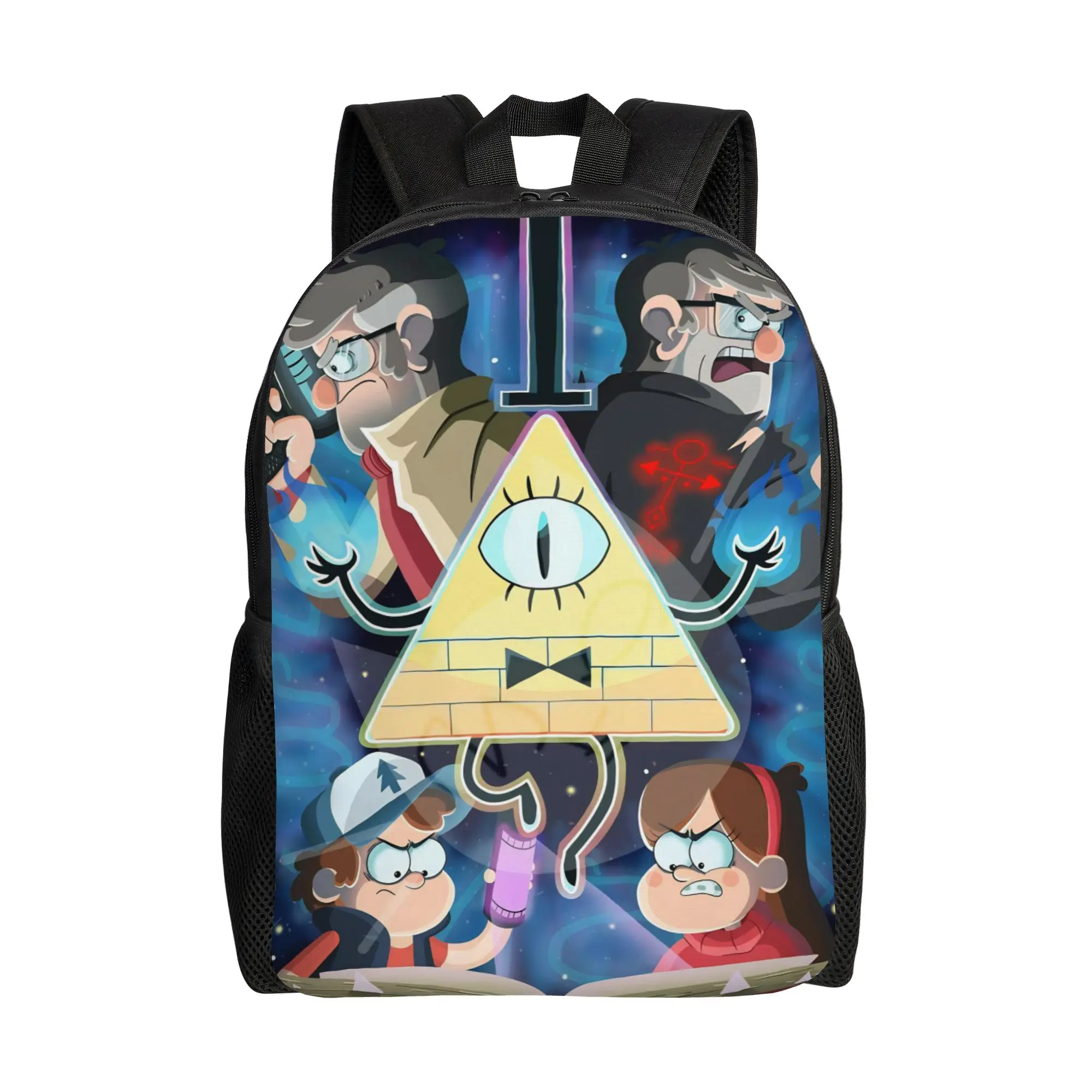 G-Gravity Falls Backpack for Kids Girls Boys Lightweight  School Bag for Toddlers Kindergarten