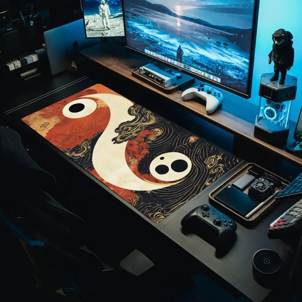 

Extremely beautiful mouse pad large gaming mouse pad keyboard player rubber anti-wrinkle non-slip bottom table mat