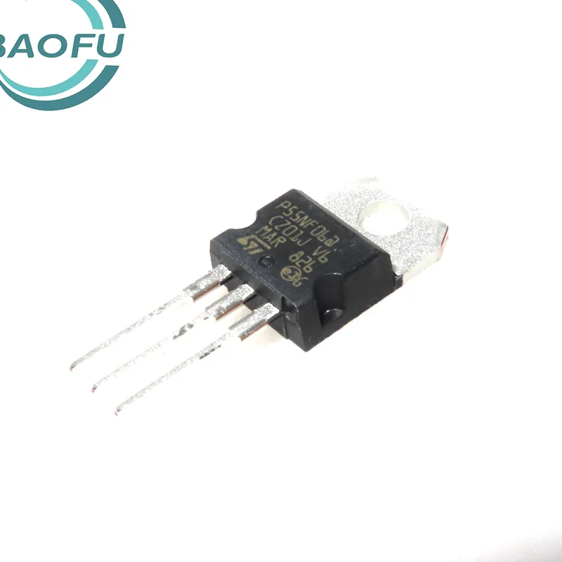 

Brand new original STP55NF06L P55NF06 direct insertion TO220 field-effect MOS transistor transistor