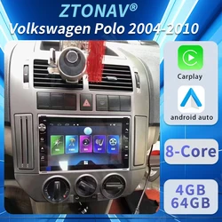 Android Radio For Volkswagen Polo 2004 2005 2006 2007 2008 2009 2010 Car Stereo Car GPS Navigation Multimedia Carplay Headunit