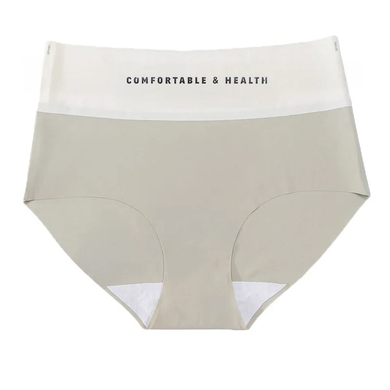 5 шт. FallSweet женские трусики из ледяного шелка с высокой посадкой, ультратонкие невидимые трусы, бесшовные трусы, мягкое дышащее женское белье