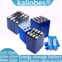 3.2V 105Ah 100ah 55ah 32ah 22ah 15ah lithium iron phosphate battery DIY4s12V 24V motorcycle electric vehicle solar inverter boat