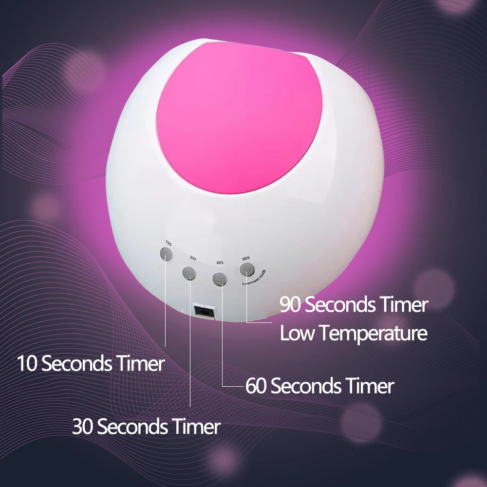 Sun2C UV Nail Lamp 48W Gel Polish Dryer Pedicure Light Manicure Lamp Nail Art Gel Dryer Machine Nail LED Lamp Not Black Handed