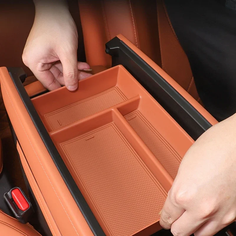For Changan Shenlan DEEPAL S07/S7 Armrest Box Storage Box Modified Interior Central Control Storage Box Decorative Accessories