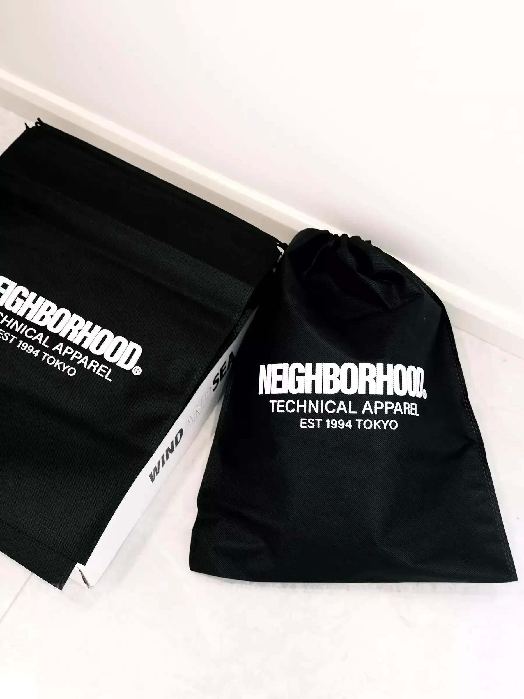 

NBHD storage bag shoe bag shoe bag daily trend NEIGHBORHOOD dustproof drawstring bag Fujiwara Hiroshi