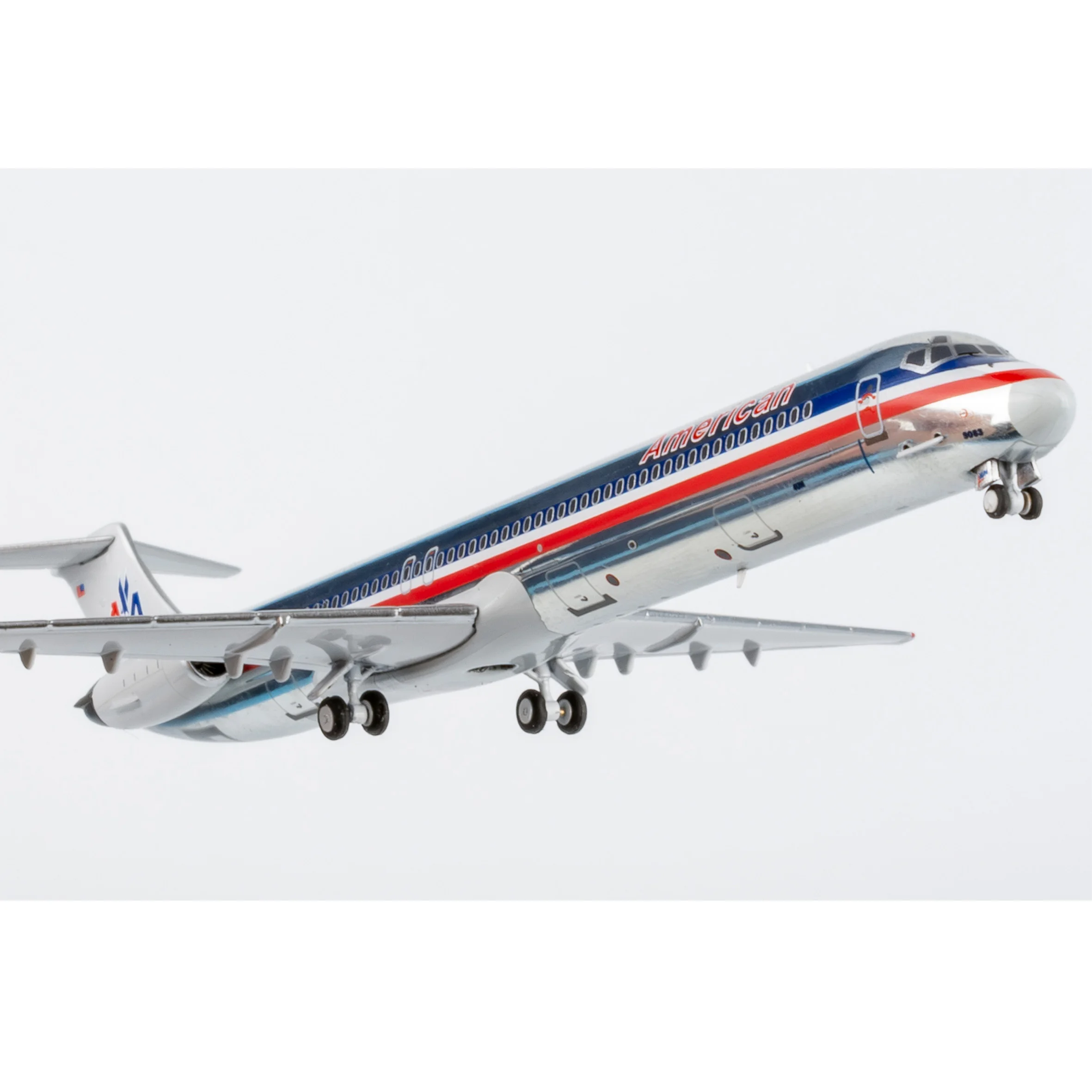 1: 400 NG 83006 US MD-82 نموذج طائرة N923TW سبيكة نموذج طائرة #2