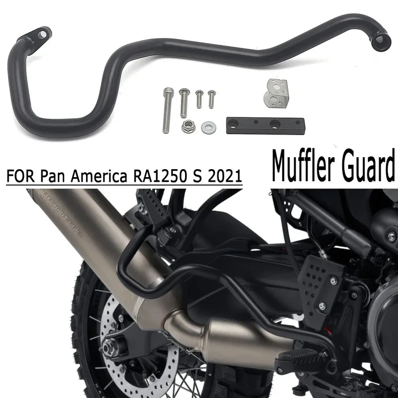 

Motorcycle Muffler Guard Crash Bar for Harley PAN AMERICA 1250S PA1250S 2021-later Models Custom Accessories