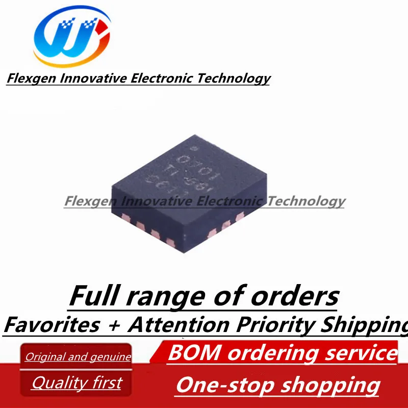 (5 pieces) TPS630701RNMT Silk screen 0701 package VQFN-15 DC-DC power supply chip