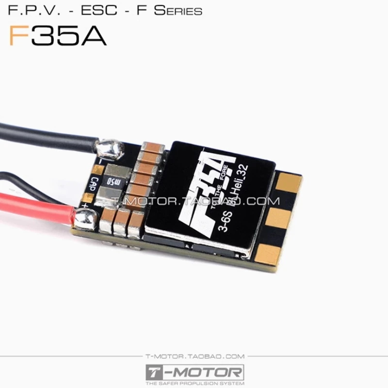 T-motor 3-6S F35A F45A Dshot BLHeli 32 BL32bit 35A/45A Electri Speed Controller ESC Regulator for RC Cross Drone