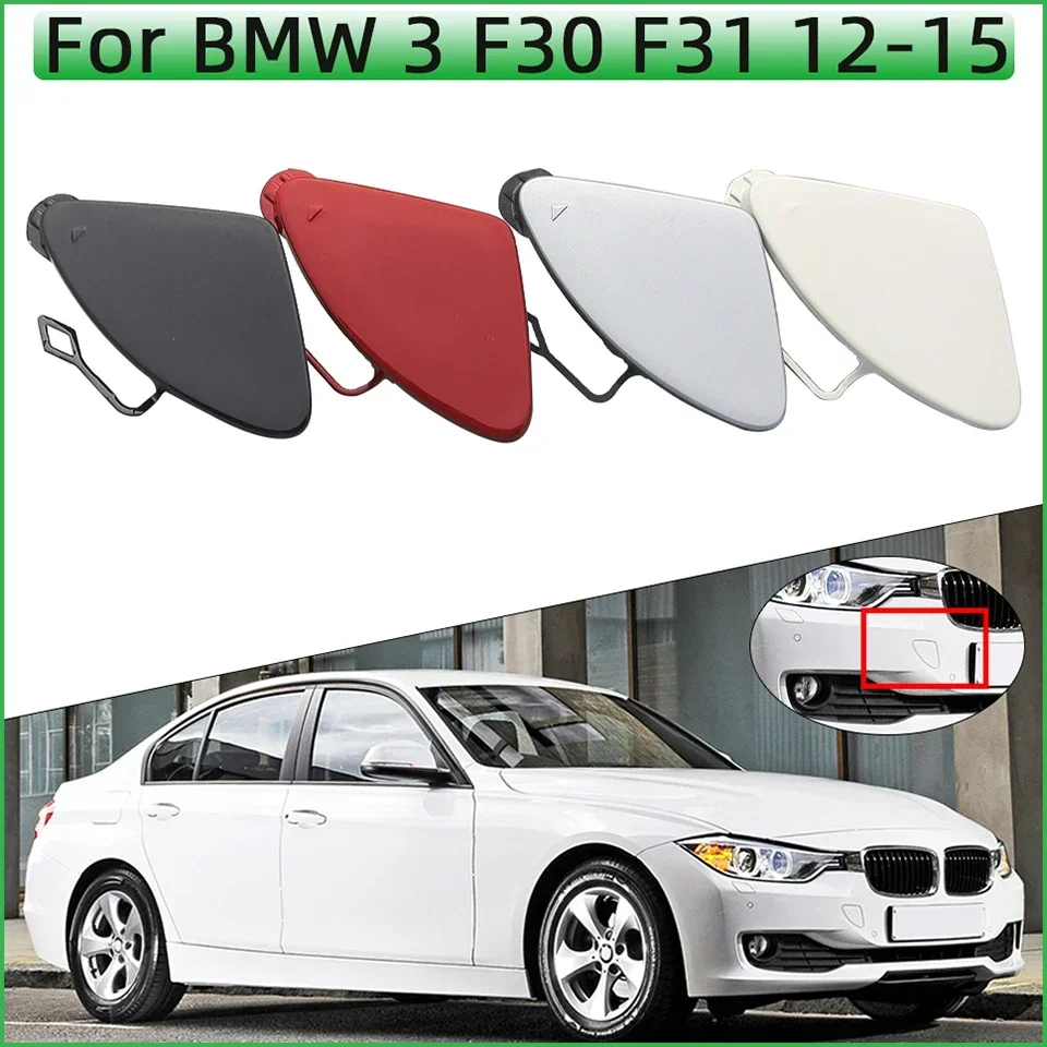 Xe Front Bumper Tow Hook Mắt Cap Đối Với BMW 320 328 330 335 F30 F31 2012 2013 2014 2015 Cao chất Lượng Tow Bìa Lid Trim Sơn