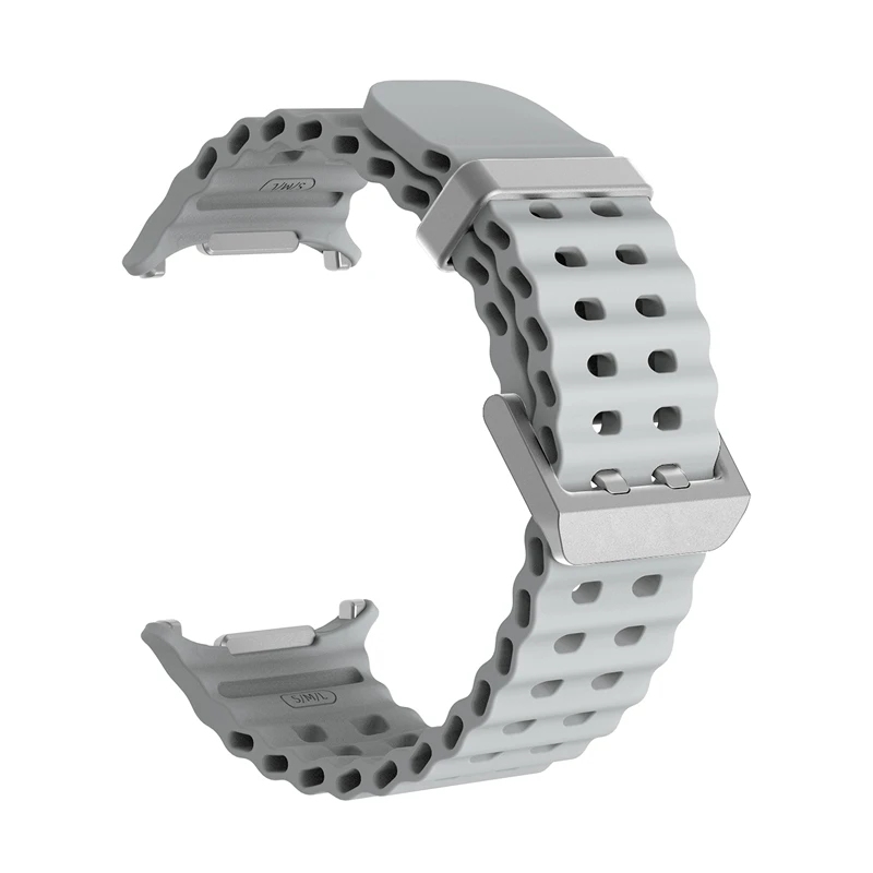 1:1 Original Marine Band für Samsung Galaxy Watch Ultra2 2026 Silikon-Uhrenarmband für GalaxyUltra 47mm Ersatzarmband – Detail 19