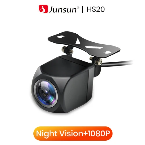 Junsun Auto-Rückfahrkamera AHD 720P Auflösung Wasserdicht 140 ° Weitwinkel-Rückfahrkamera für Junsun DVD-Autozugang