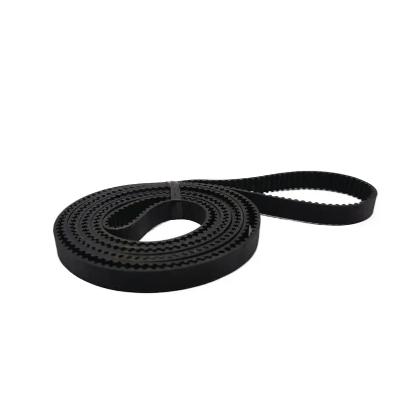 S2M 146 Synchronous Belt S2M-8 Closed-loop Rubber Timing Belts Width 12mm 6mm 8mm STD Black Timing Belt Length 146mm