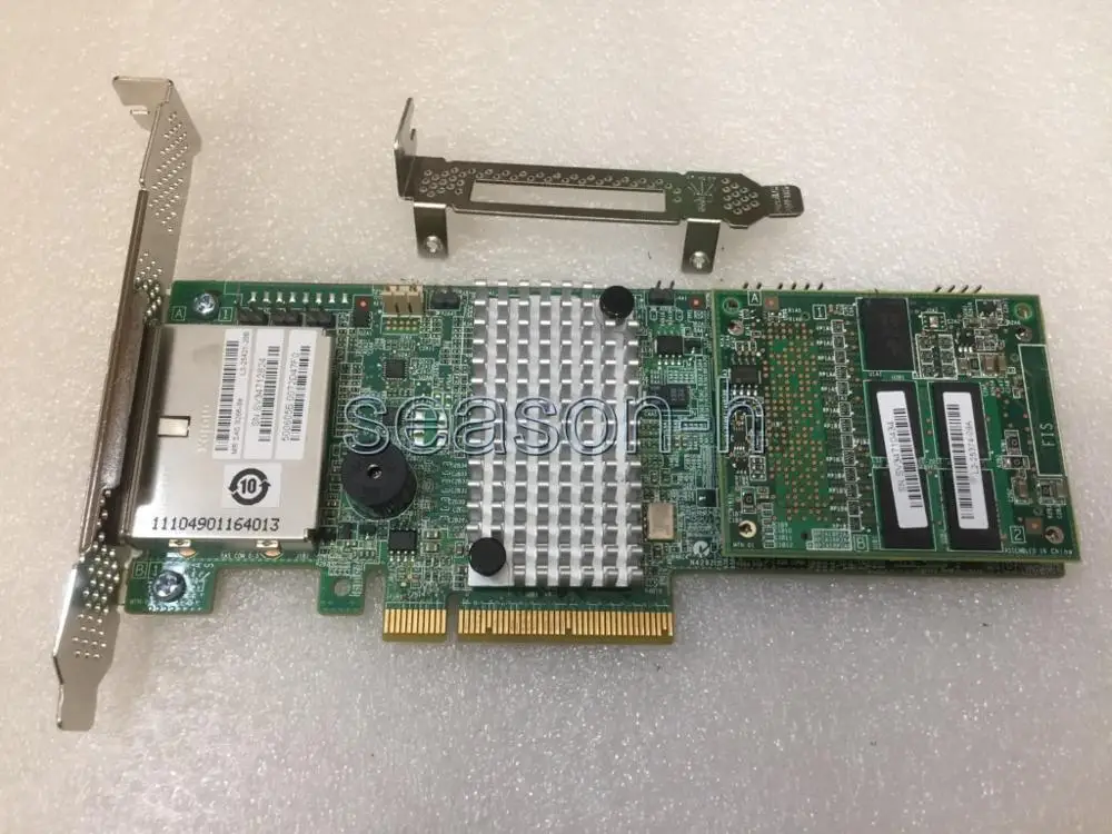 

MegaRAID SAS 9286CV-8e 6GB/S 1G cache RAID 0,1,5,6,10,50,60 PCI-E 3.0 Controller RAID CARD