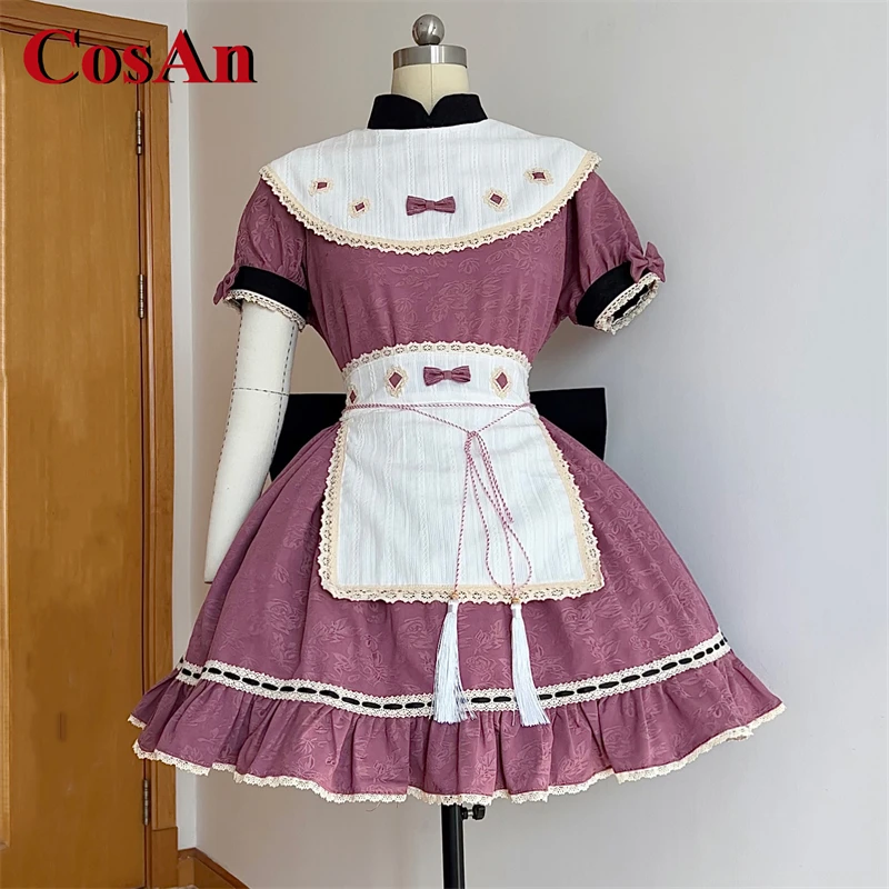 CosAn Game Touhou Project Nishida Satono Cosplay Costume Gorgeous Elegant Wedding Dress Activity Party Role Play Clothing