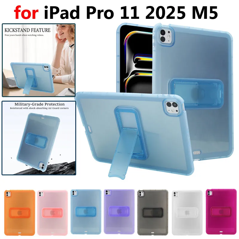 

Для IPad Pro 11 2025 11-го поколения A16 10-го поколения 10,9 дюймов Air7 Air 6 5 4 2 1 10,2 9th 8 7th Mini 6 7 A17 Прозрачный мягкий чехол для планшета из ТПУ