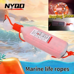 Water Floating Rope Throw Rope Buoyant Line Lifeline Life Saving Rope for Rafting Boat Canoe Outdoor Accessory Boat Accessories