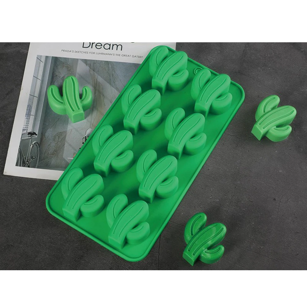 

Premium Cactus Molds Food Grade Silicone Candy Chocolates Mold for Creative Baking Home Kitchen