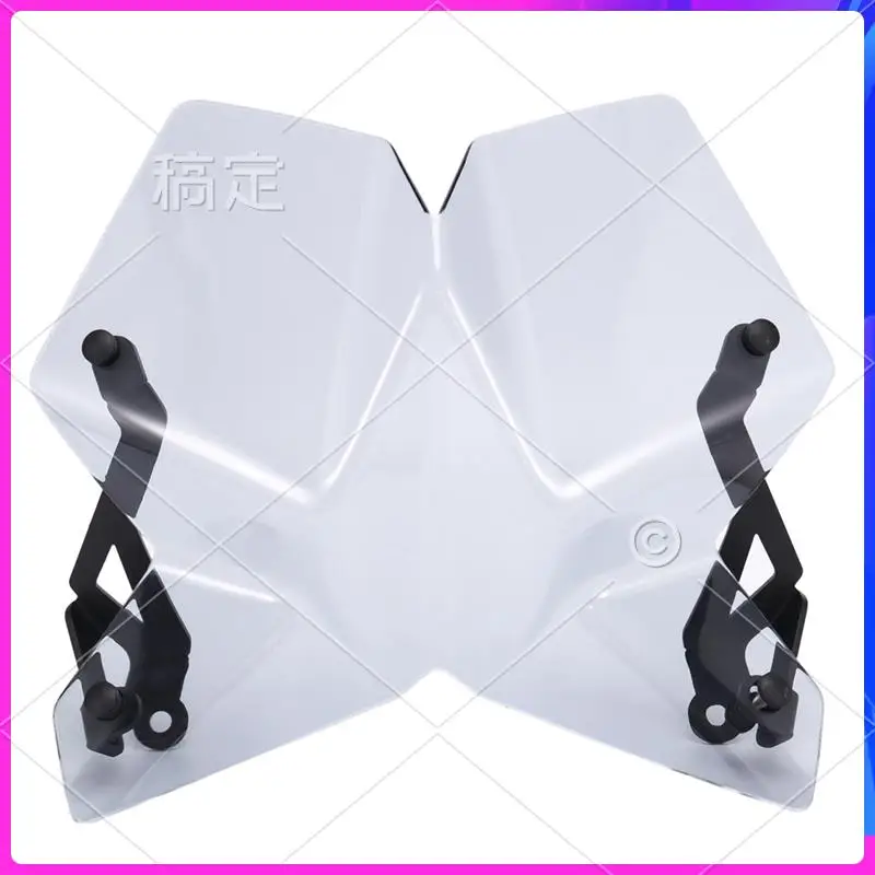 

NEW-Motorcycle Windscreen Windshield Screen Shield Wind Deflector Parts For Super Duke 1290 Superduke R 2020-2022 Transparent Gr