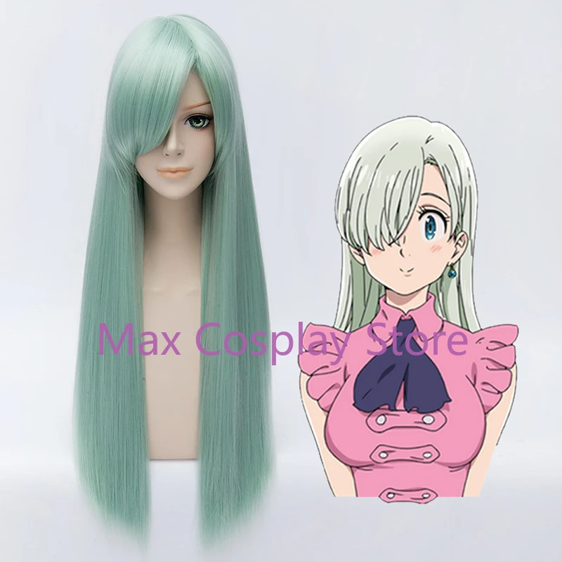 Max Cos Anime Cosplay Elizabeth Liones Cosplay Costume Earrings Outfits Halloween Woman Girls Dress Custom Made - view 5