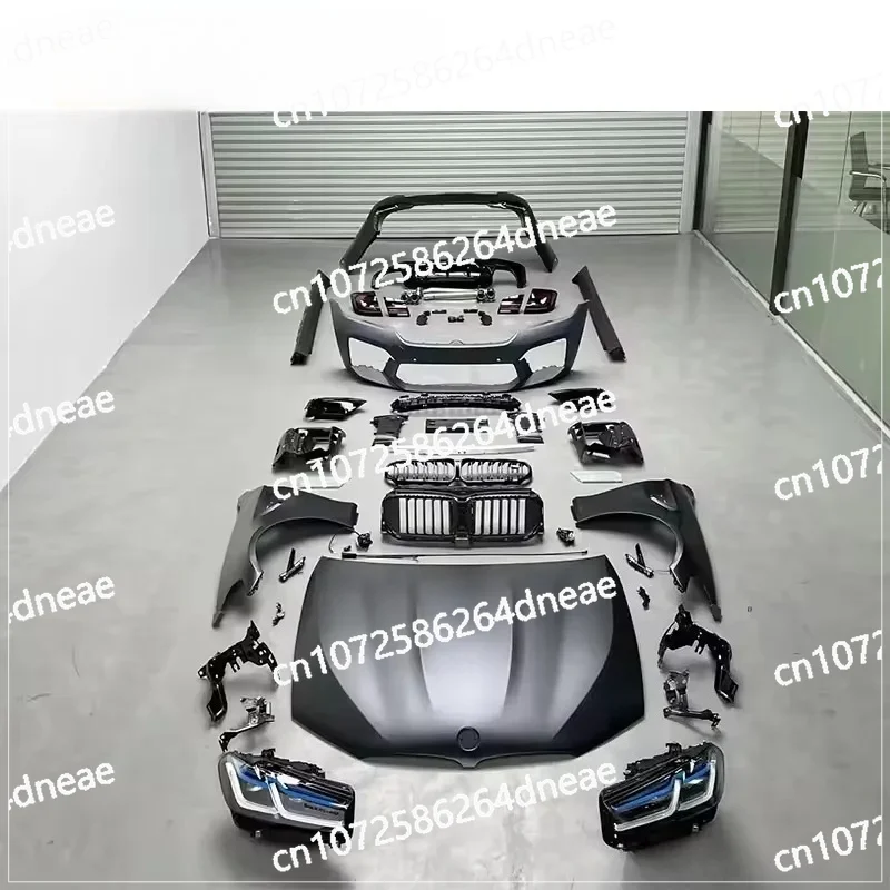 

SJC Auto Accessories Parts for 5 Series F10 F18 Body Kits 2011-2017 Upgrade M5 G30 Style Front Bumper Rear Bumper Headlight