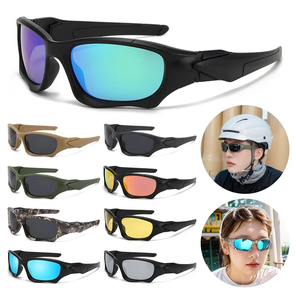 Zaawansowane okulary przeciwsłoneczne z ochroną UV400, w stylu vintage, wiatroodporne, okulary rowerowe, luksusowe okulary do jazdy samochodem, do sportów outdoorowych.