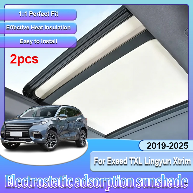 Sunroof Sunshades For Exeed TX TXL Accessories Lingyun Xtrim 2019-2025 Car Suns…