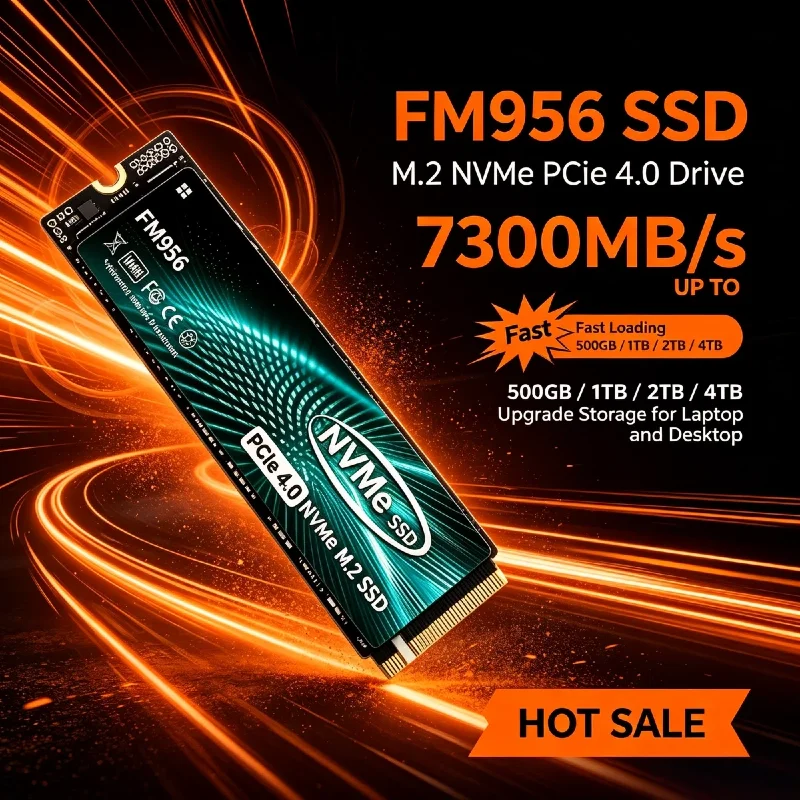 Pc Gaming Ultra - FM956 NVMe M.2 SSD – szybki