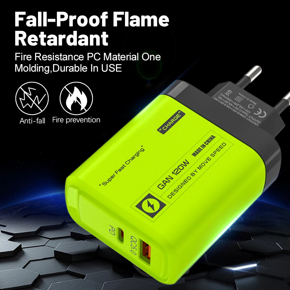 2 Ports USB C PD Charger Quick Charge 3.0 Type C USB Phone Chargers Fast Charging Adapter For iPhone 15 14 Samsung Xiaomi Huawei image 2