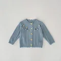 blue sweater