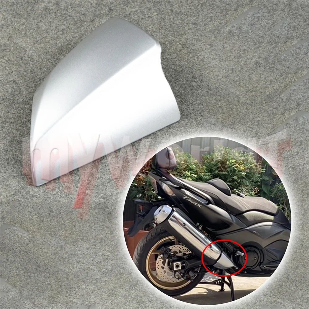 Fit For TMAX500/530 T-MAX 500 530 Motorcycle Exhaust Pipe Cover Muffler Front Cover 2008 2009 2010 2011 2012 2013 2014 2015 2016