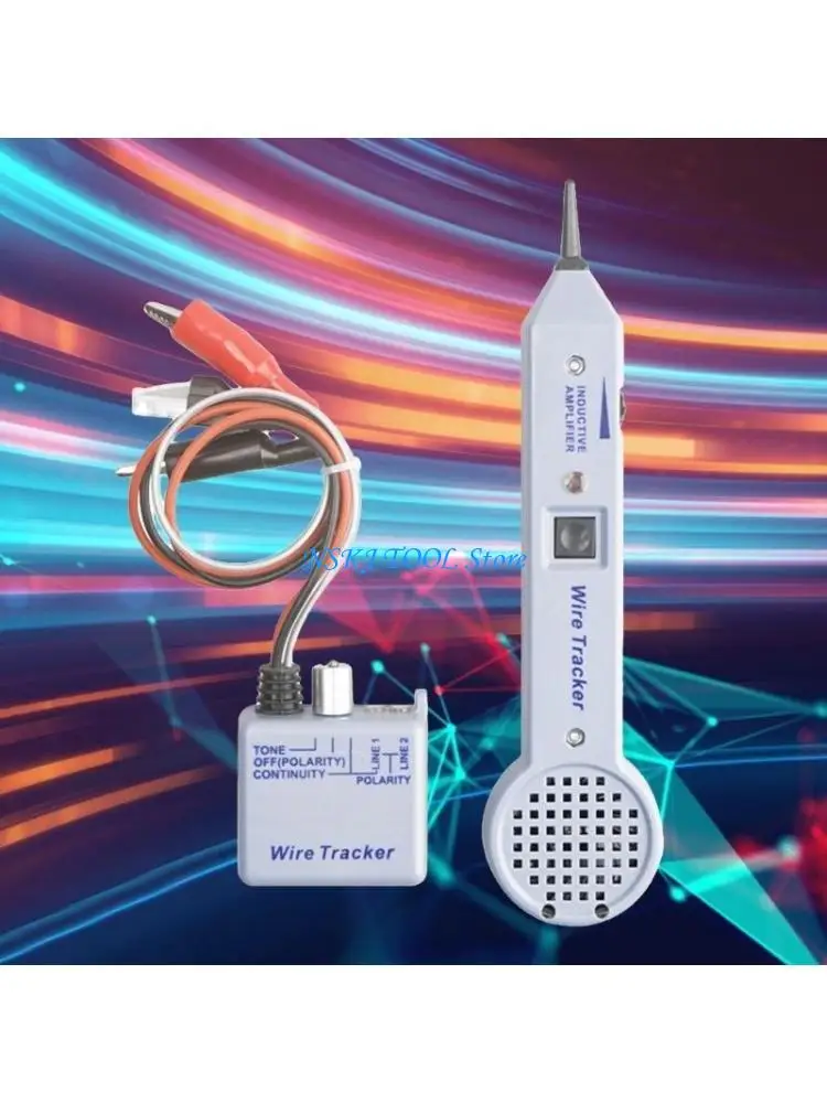 

L8RC Upgraded Tone Generator & Probe- Set Cable Tester WireTracker Circuit Tester 200EP High Accuracy Cable Test Line Finder