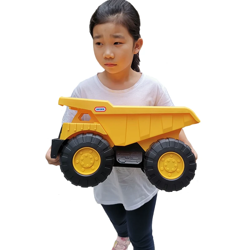 Big Durable Beach Toy Car Engineering Vehicles Truck Excavator Bulldozer Dumpers Model Classic Play House Toys Kids Boy Gift