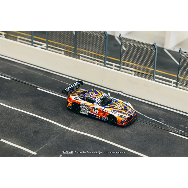 TW In Stock 1:64 GT3 Racing 24 Hours Of SPA 2022 Diecast Diorama Car Model Collection Toys Tarmac Works