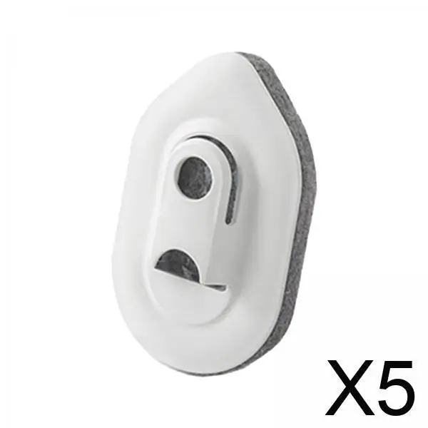 

5xFloor Scrub Brush Head Sturdy Bathroom Wall Brush Head for Tiles Shower Soft brush head