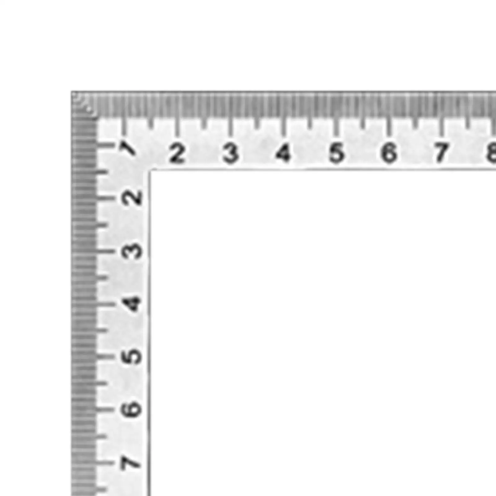 사각 눈금자 양면 체중계 제도용 장비, 테이블 톱날 프레임, 사각 사무실 기하학 스테인레스 스틸 측정 도구